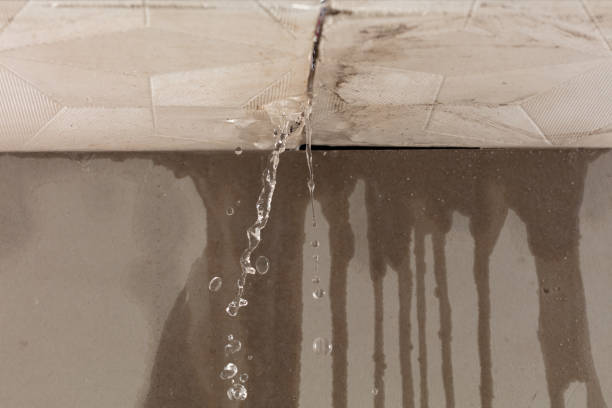 Professional Flood Damage Cleanup technician working in Elizabeth, NJ